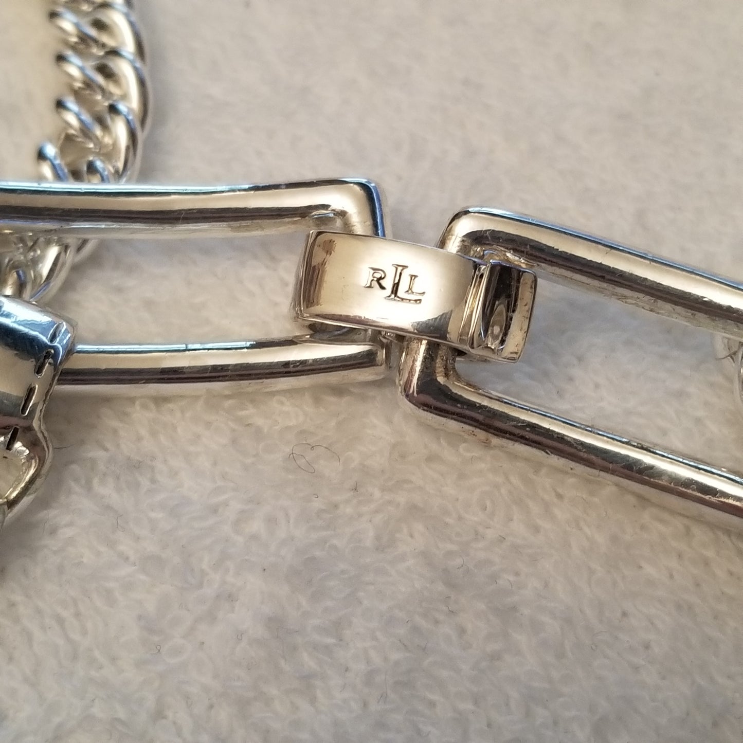 Silver Tone Ralph Lauren Necklace