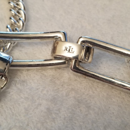Silver Tone Ralph Lauren Necklace