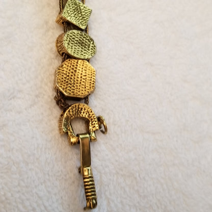 Vintage Victorian Revival Slide Bracelet