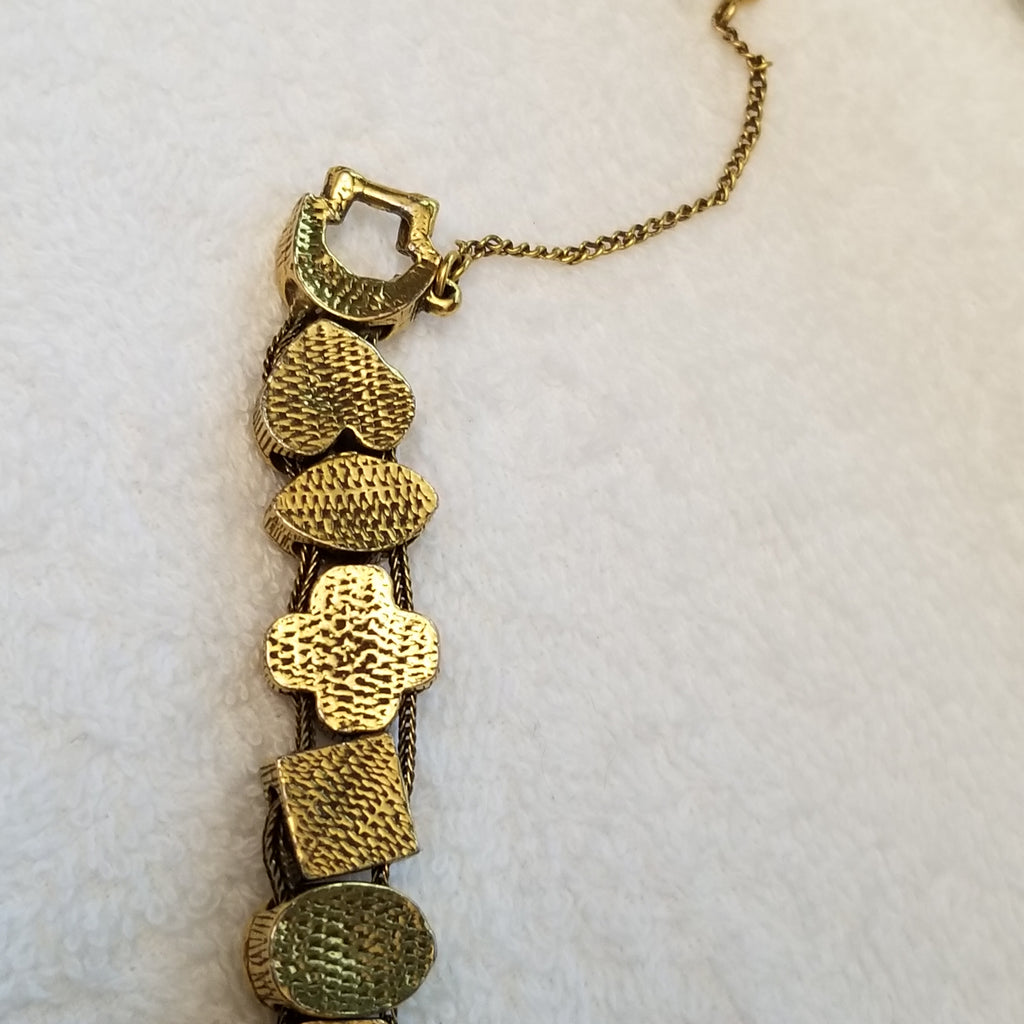 Vintage Victorian Revival Slide Bracelet