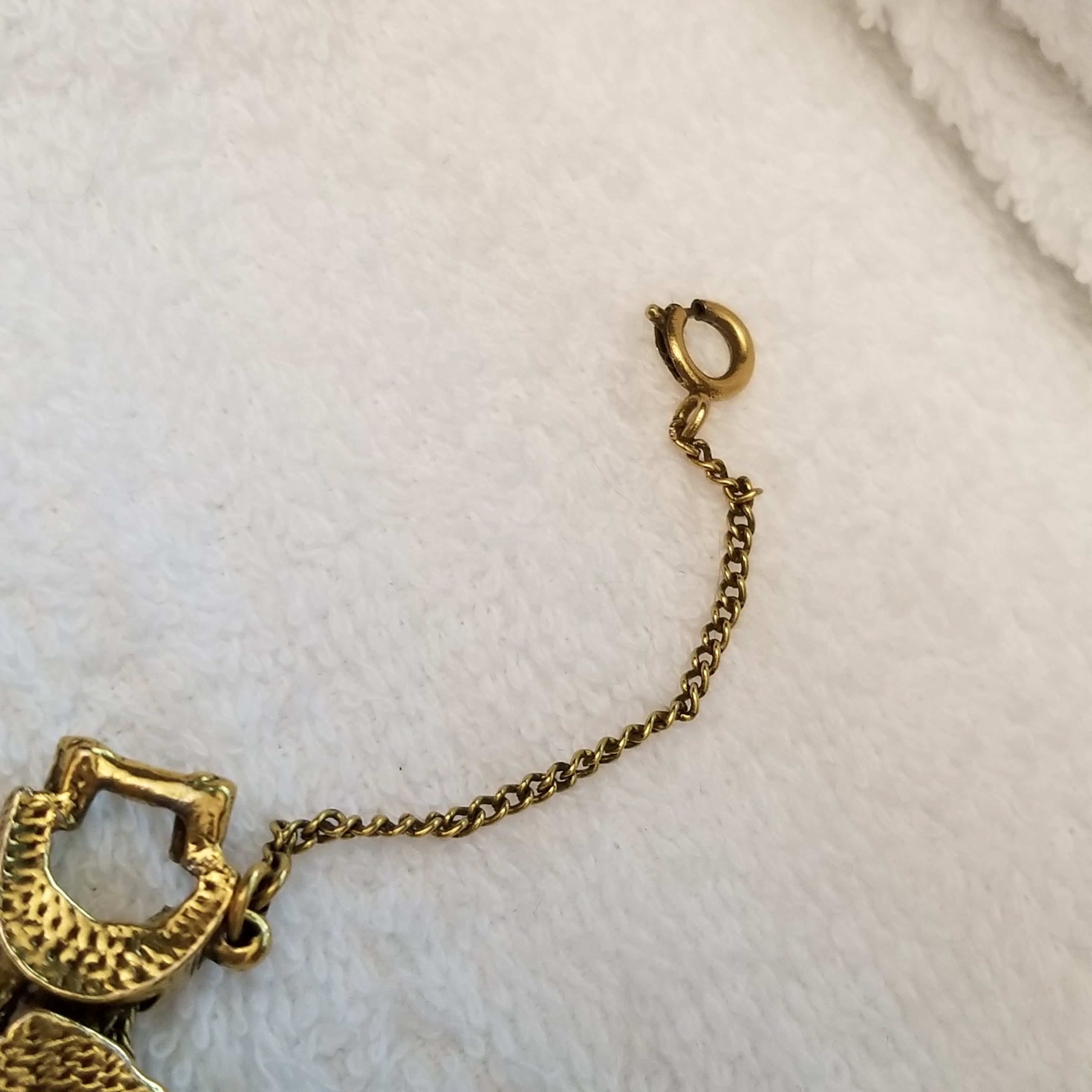 Vintage Victorian Revival Slide Bracelet