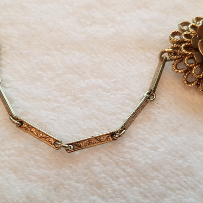 Vintage Flower Sweater Guard Pins