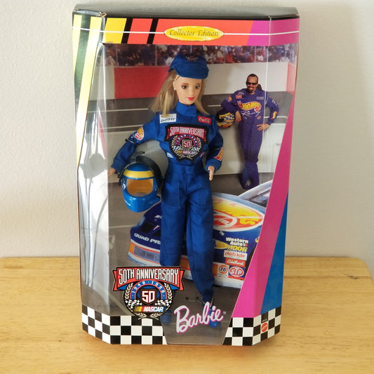 1998 Nascar 50th Anniversary Barbie Box