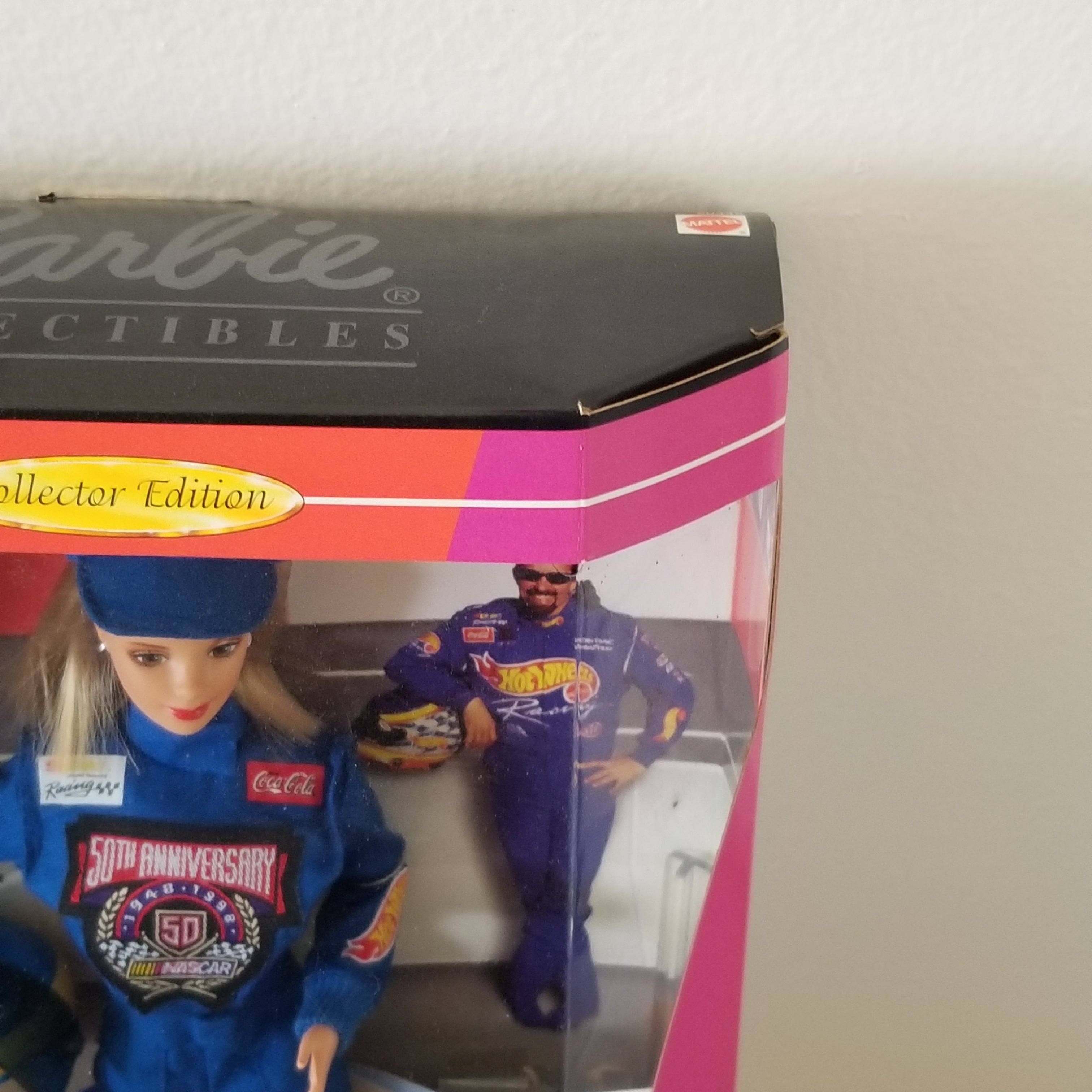 1998 Nascar 50th Anniversary Barbie Box