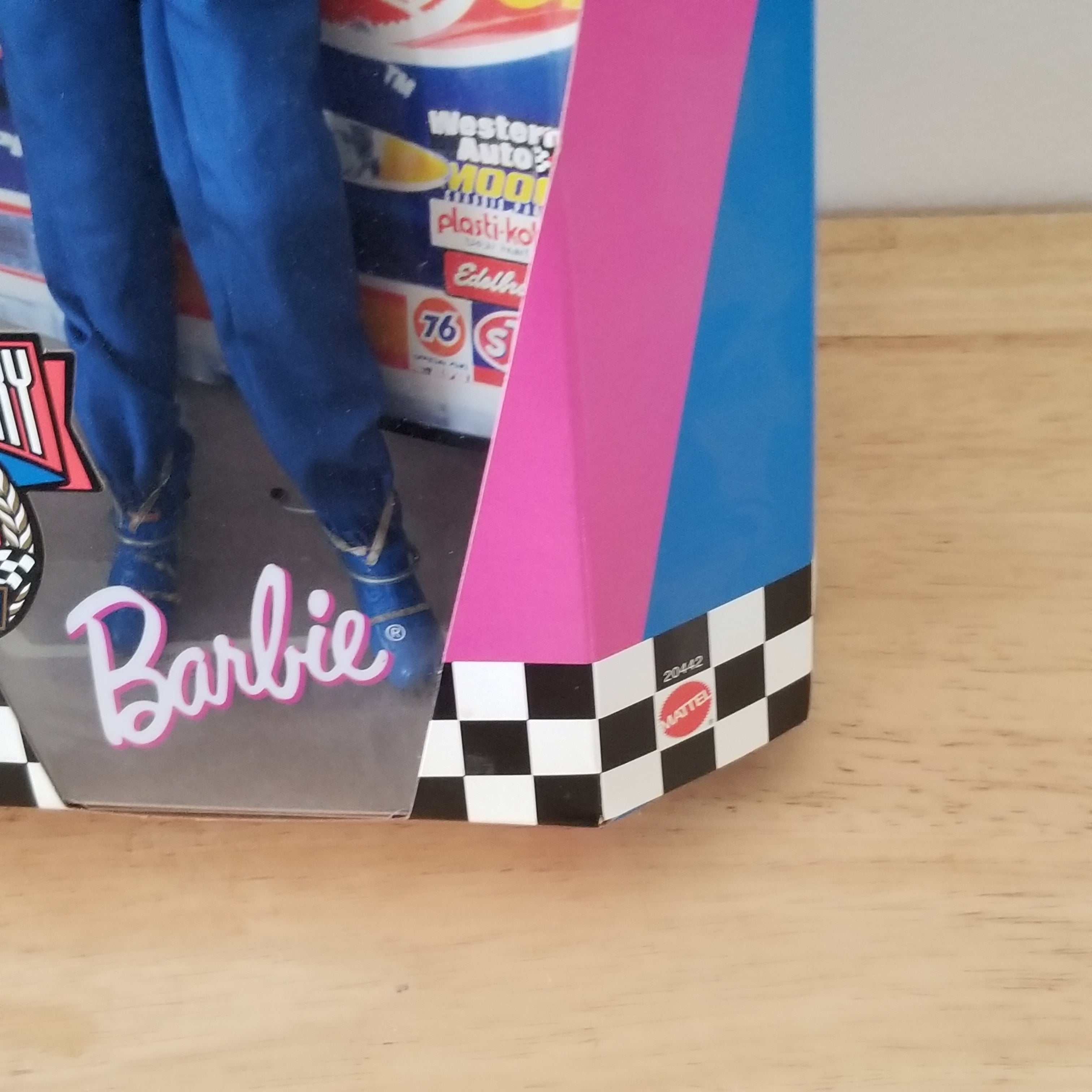 1998 Nascar 50th Anniversary Barbie Box