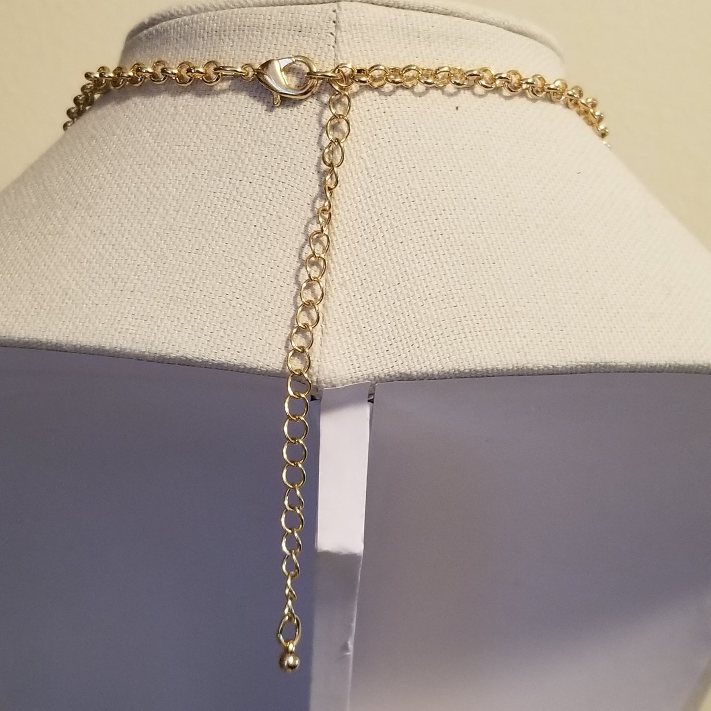 Gold Tone Coin Necklace