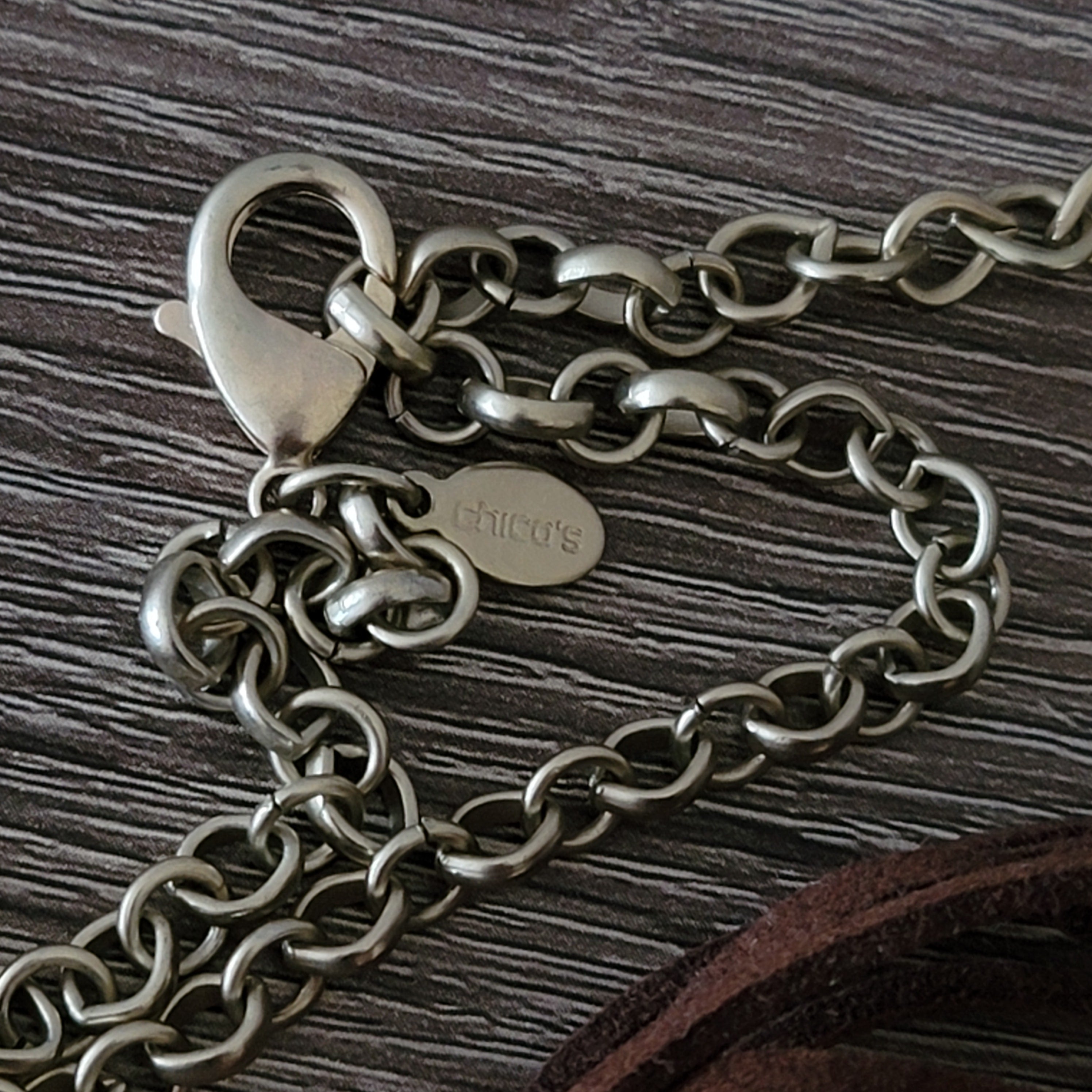 Tiger's Eye Tassel Necklace