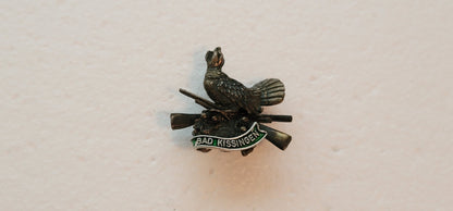 Vintage Bad Kissingen Hunting Grouse Hat Pin