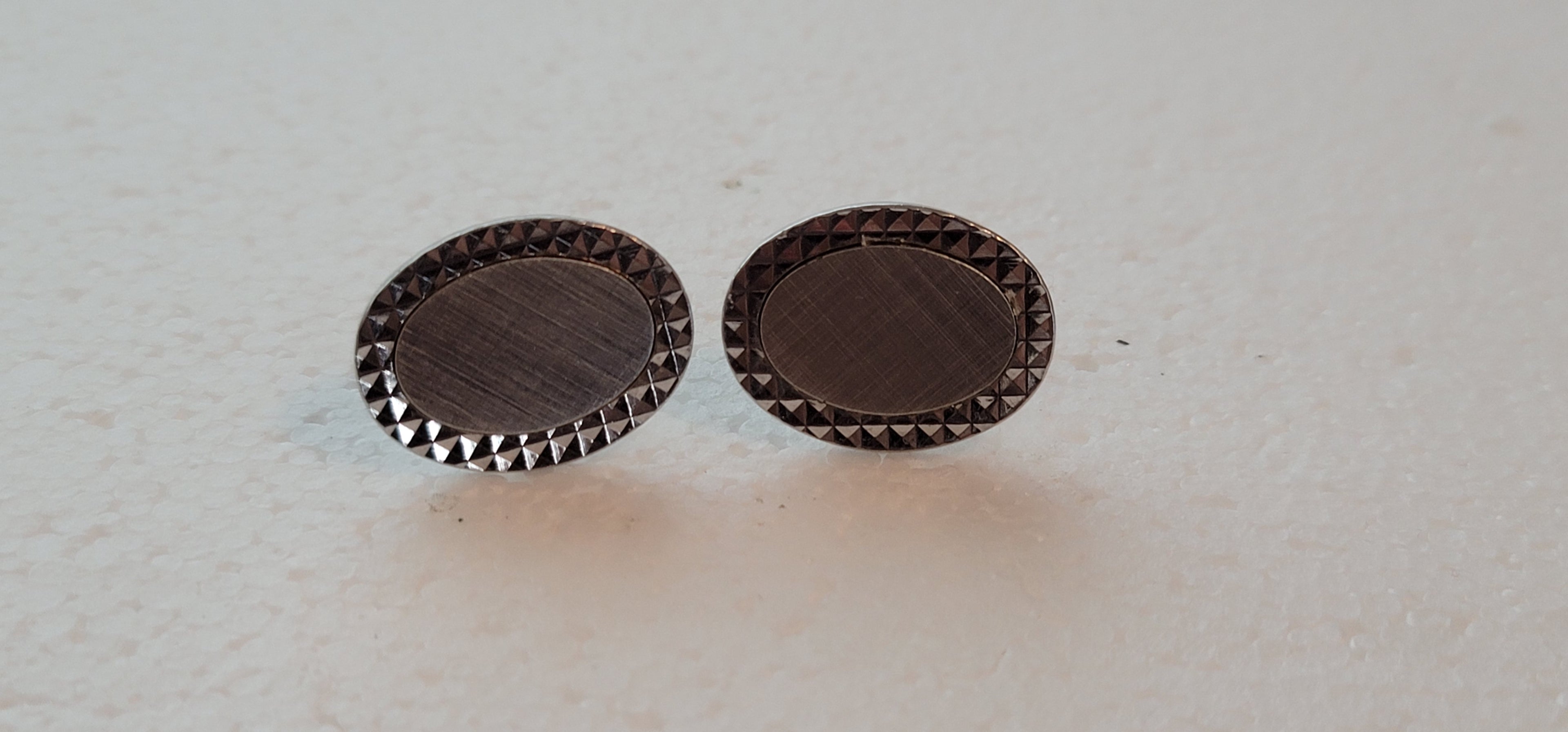Silver Vintage Tone Cufflinks