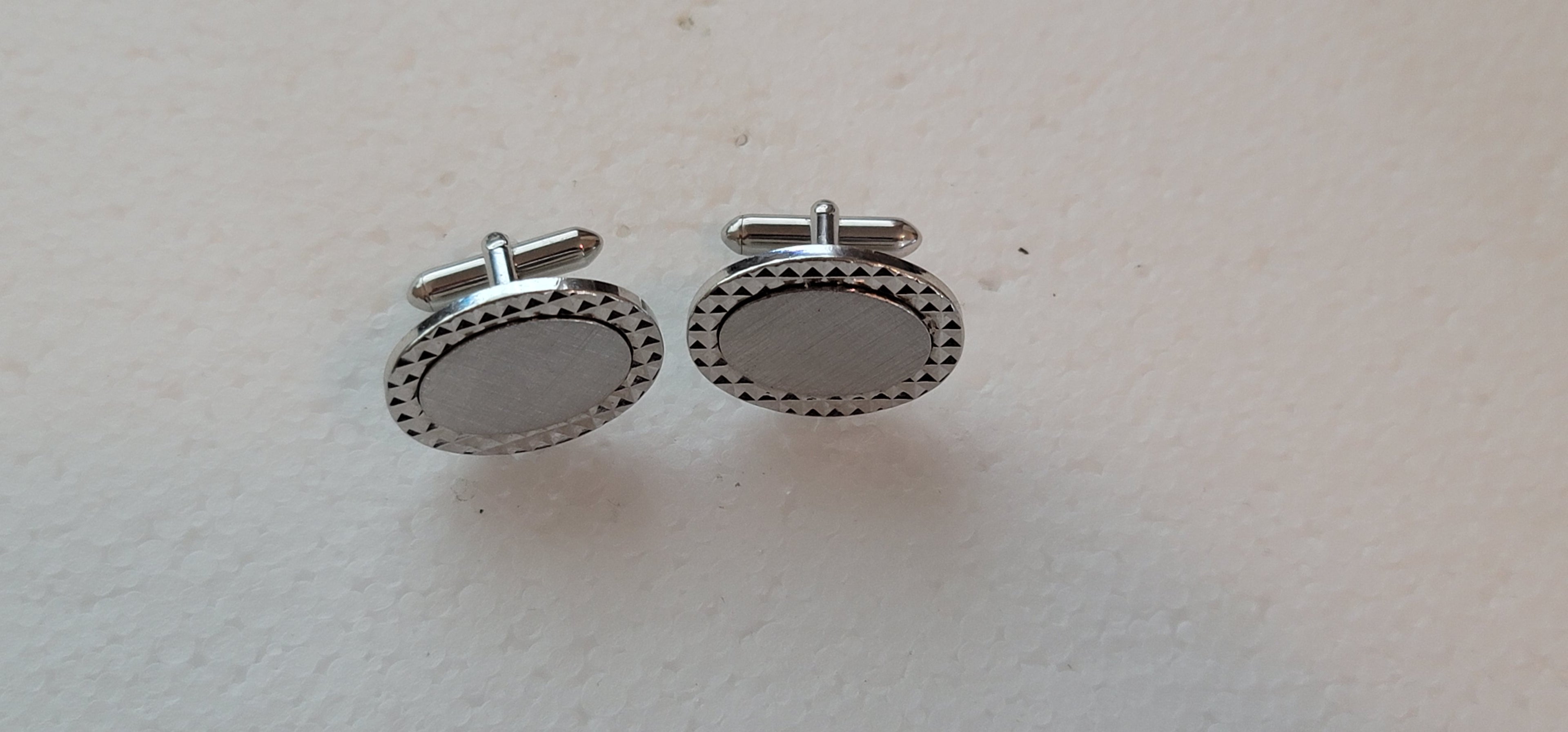 Silver Vintage Tone Cufflinks