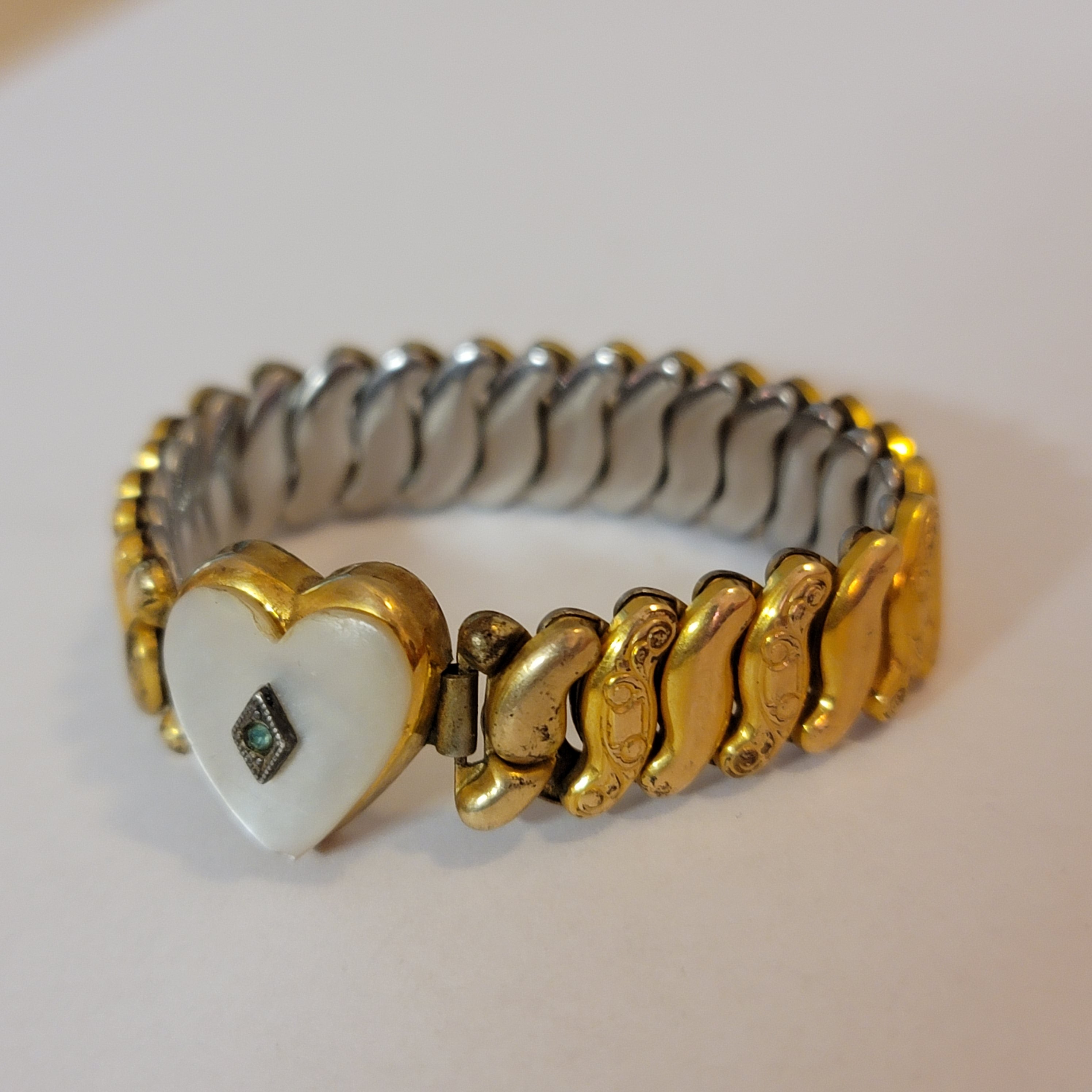 Vintage Co-Star Accordion Bracelet