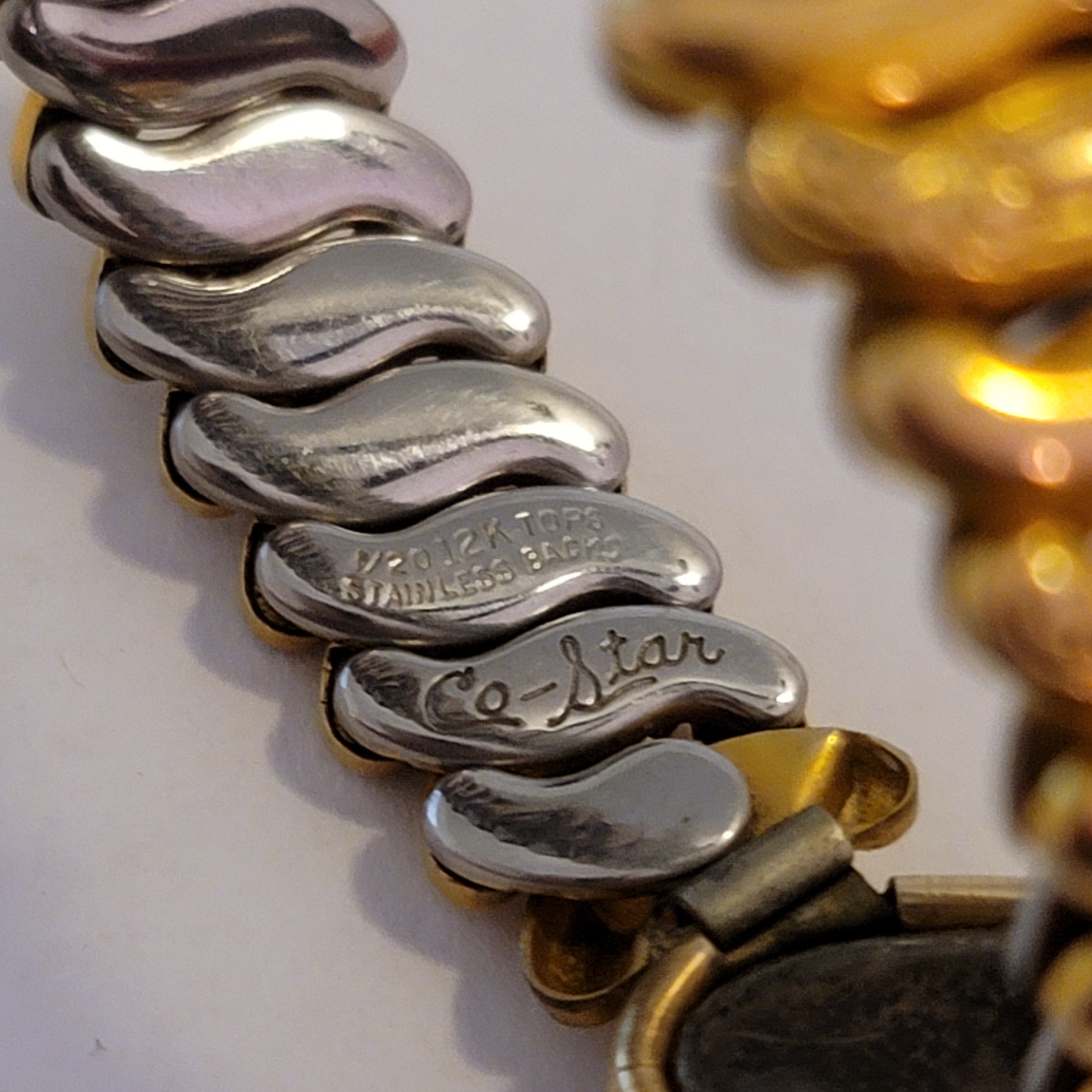 Vintage Co-Star Accordion Bracelet