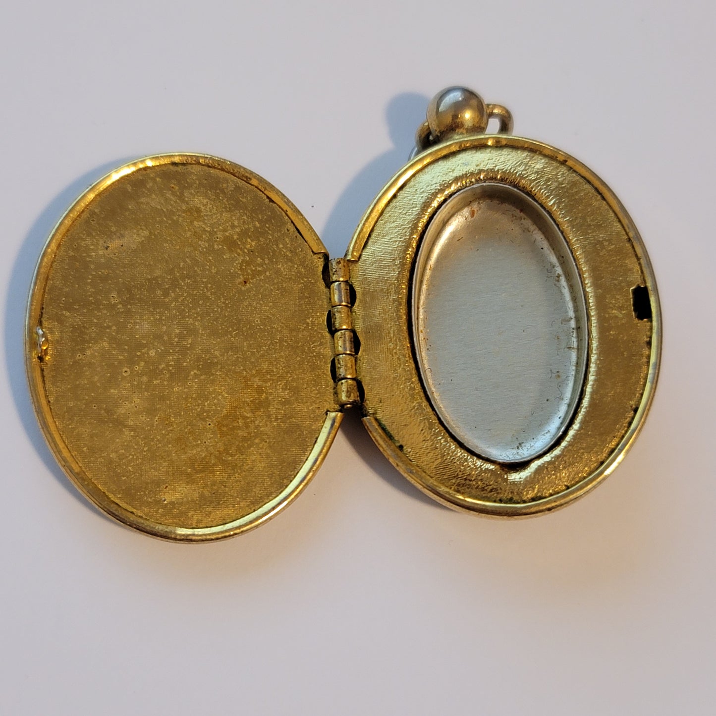 Gold Tone Perfume Locket