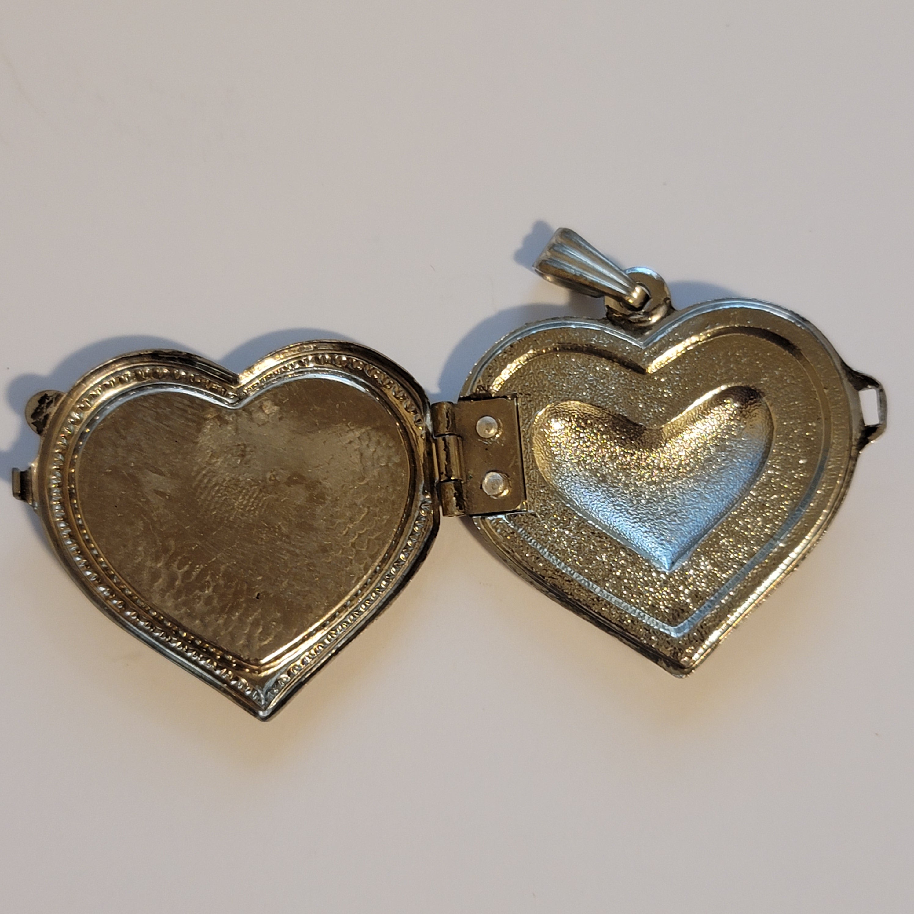 Rose Heart Locket Pendant