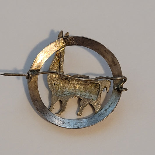 Vintage Llama Brooch