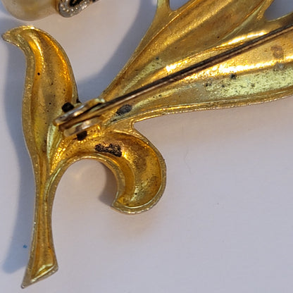 Vintage Toledoware Brooch