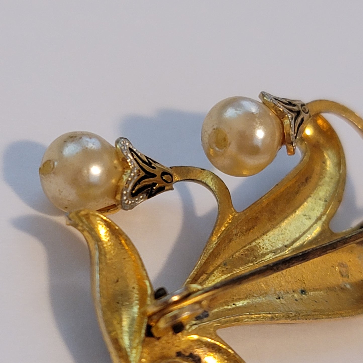 Vintage Toledoware Brooch