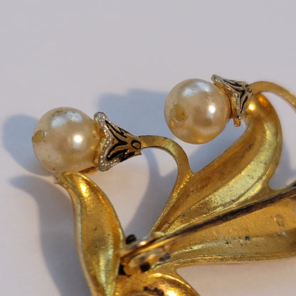 Vintage Toledoware Brooch