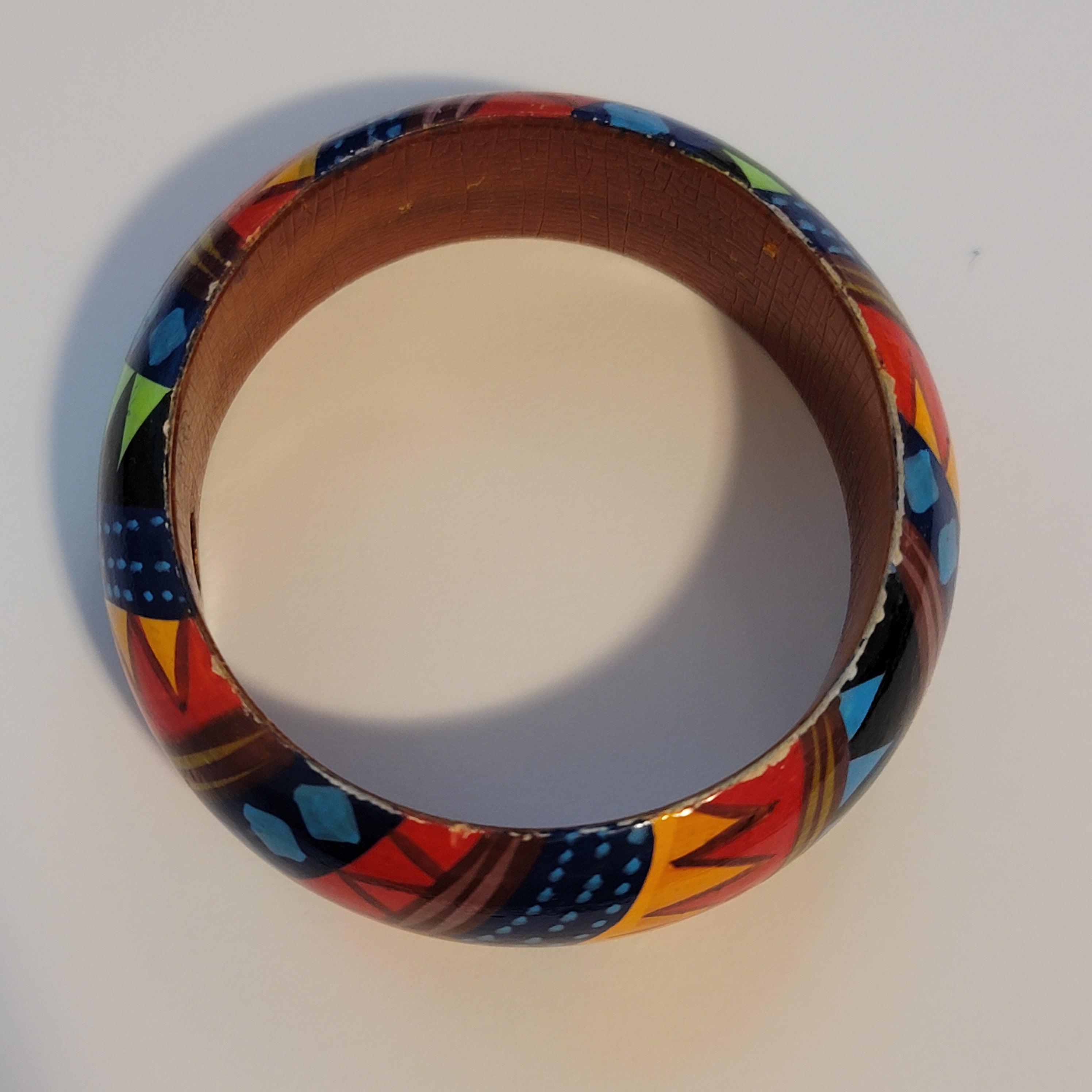 Multi-Colored Bangle Bracelet
