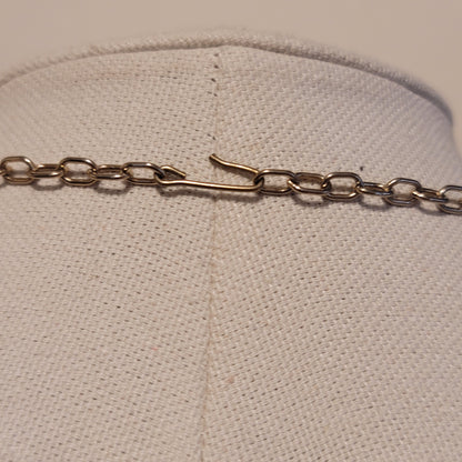 Vintage Gold Tone Choker Necklace