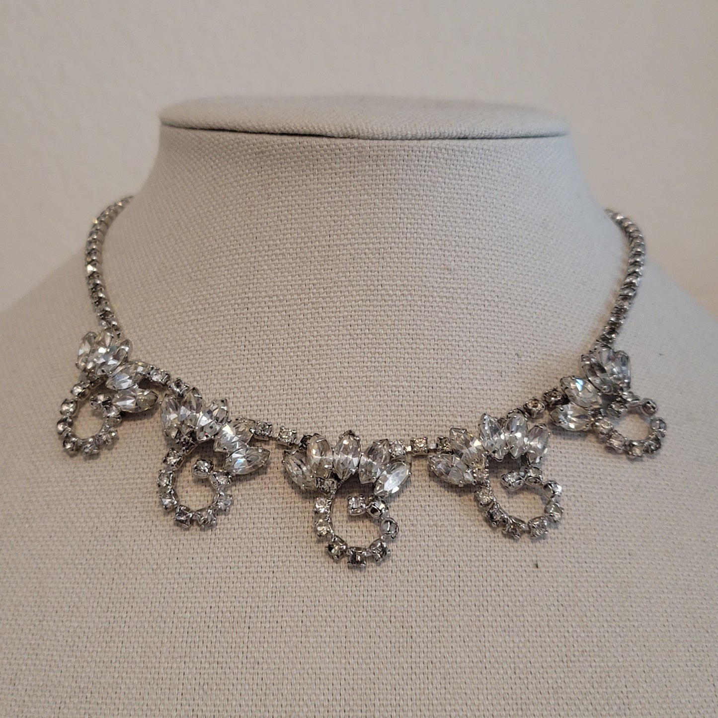 Vintage Rhinestone Necklace