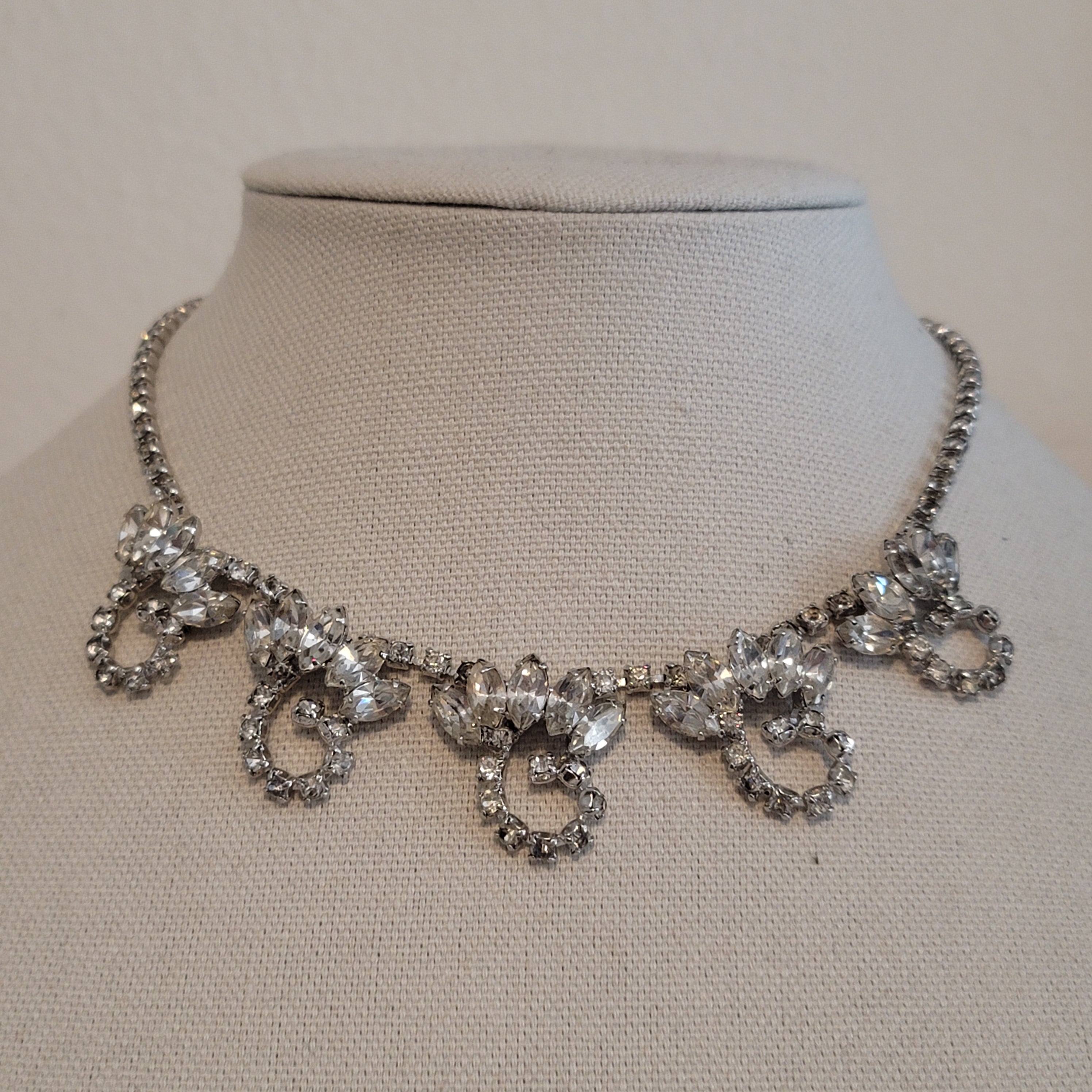 Vintage Rhinestone Necklace