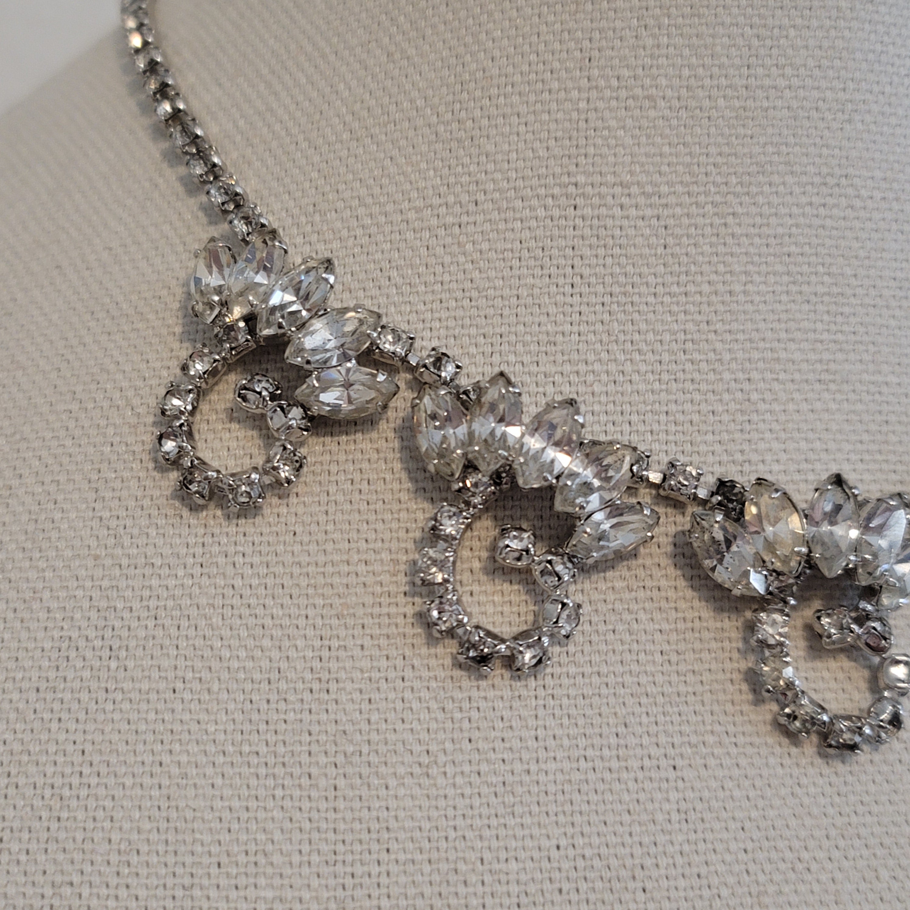 Vintage Rhinestone Necklace
