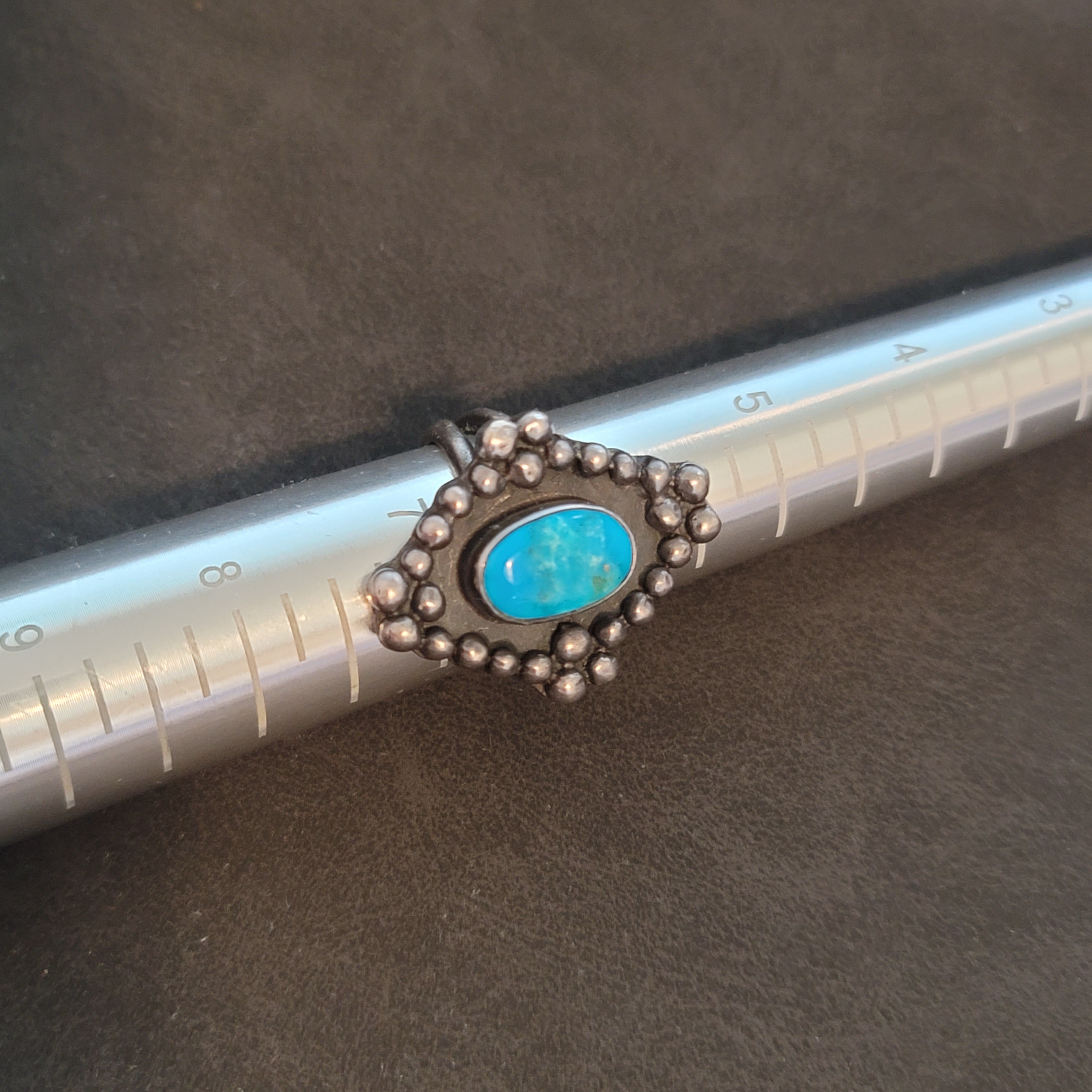 Vintage Southwestern Turquoise Color Ring