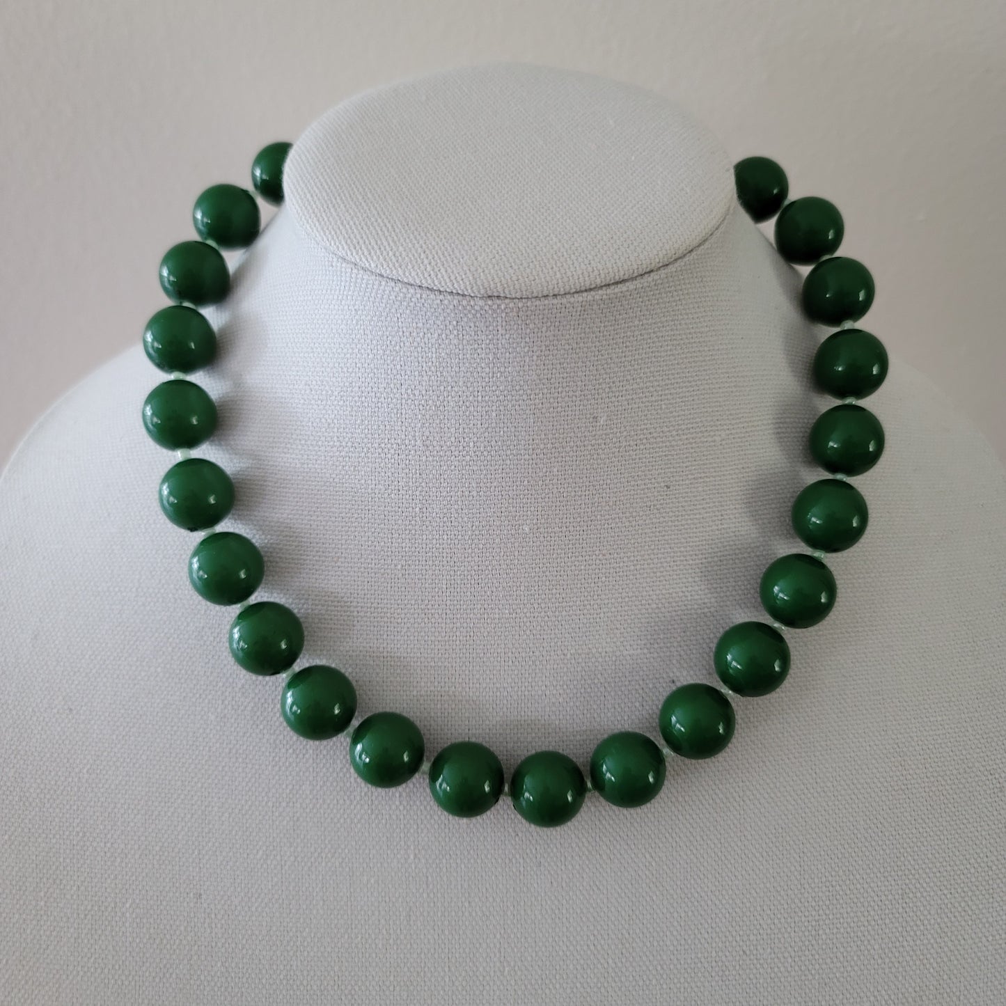 Green Bead Necklace