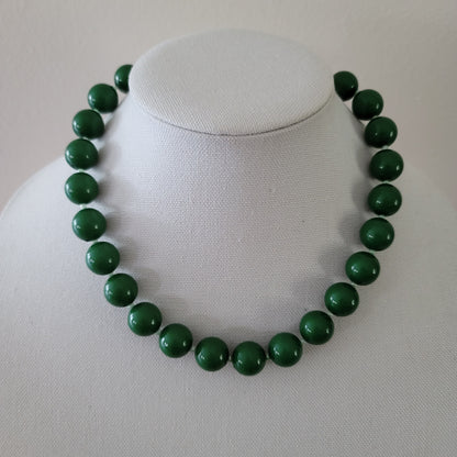 Green Bead Necklace
