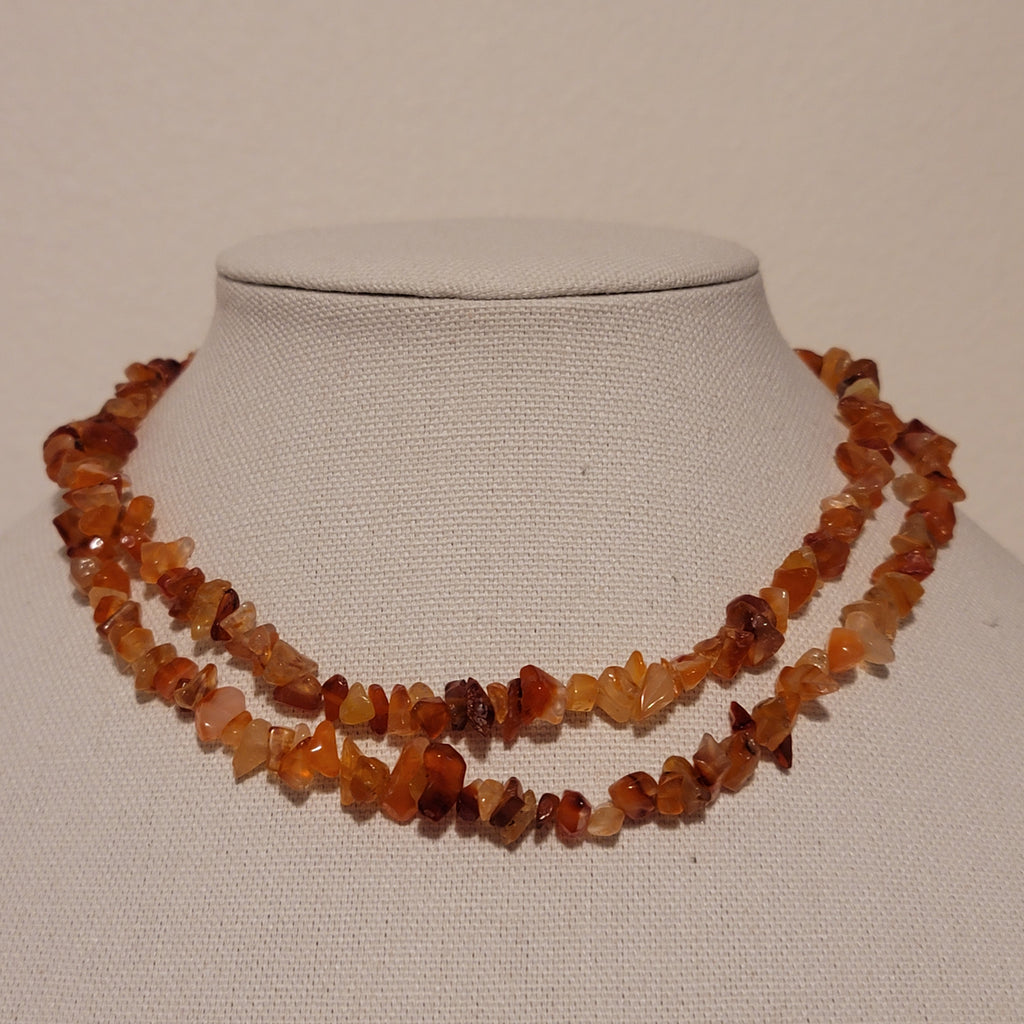 Carnelian Chip necklace