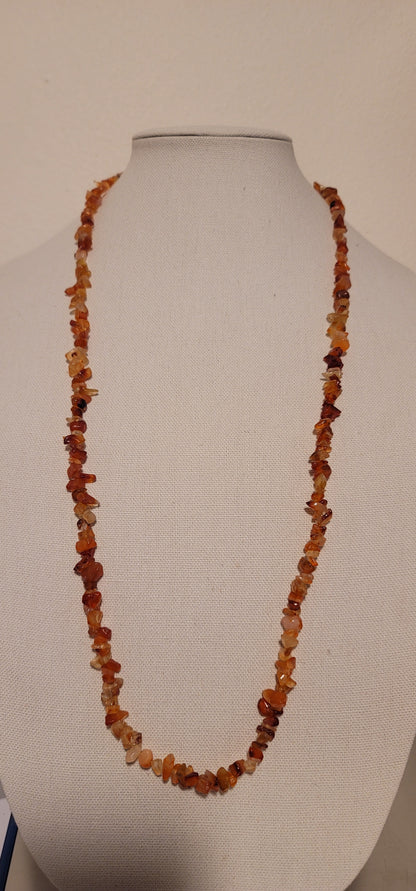 Carnelian Chip necklace