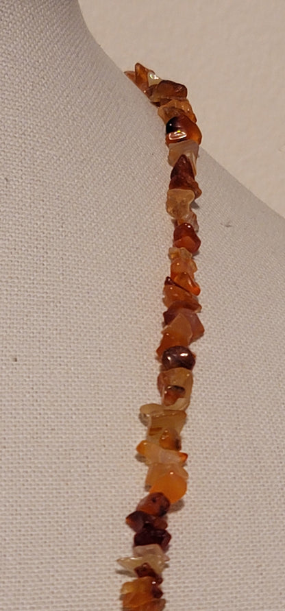 Carnelian Chip necklace