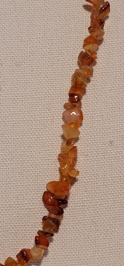 Carnelian Chip necklace