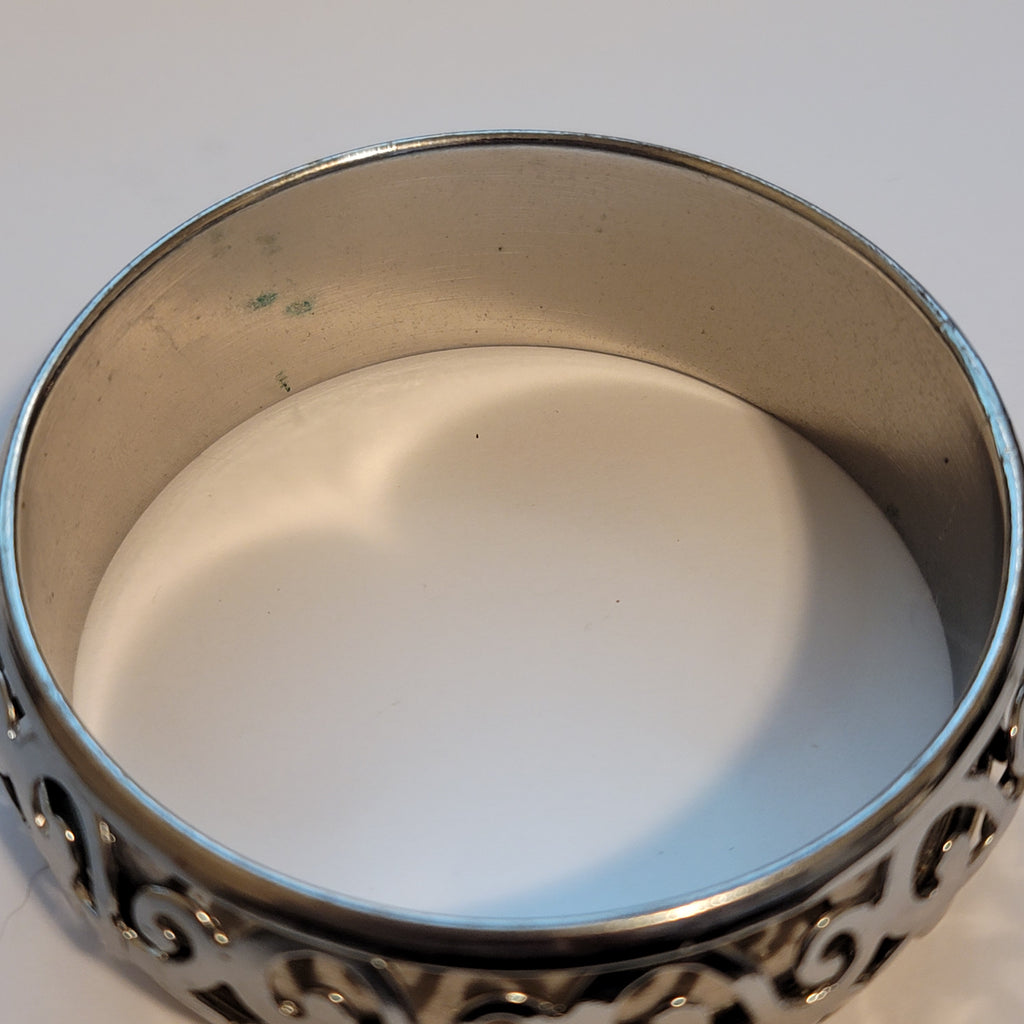 Silver Tone Bangle Bracelet
