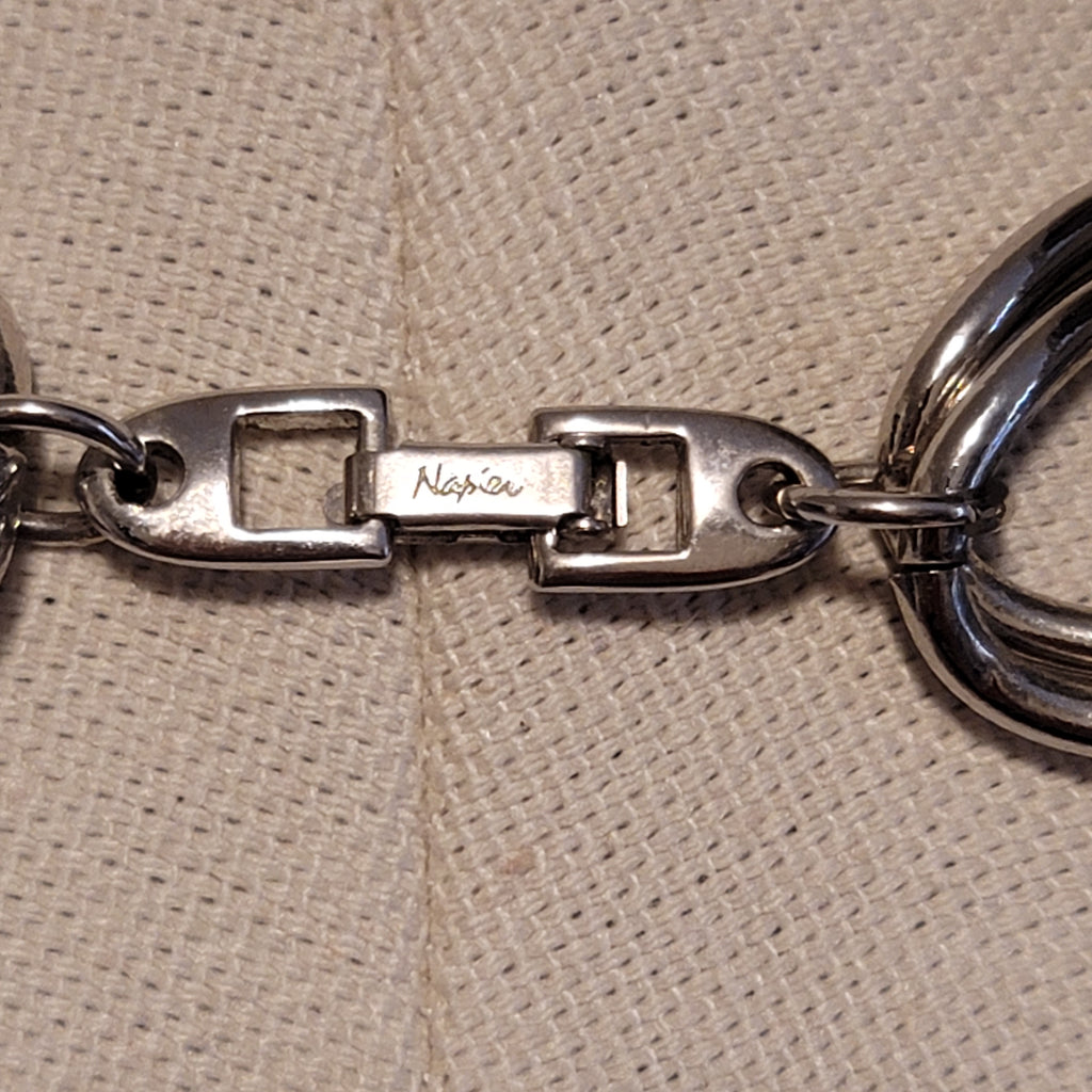 Vintage Silver Tone Chain Necklace