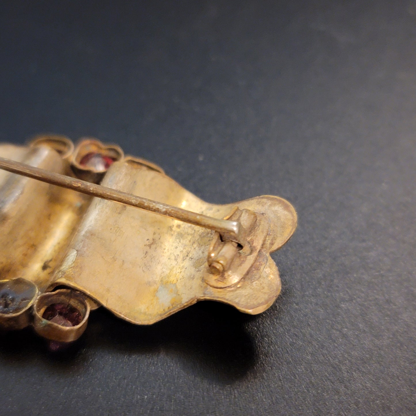Vintage Garnet Brooch