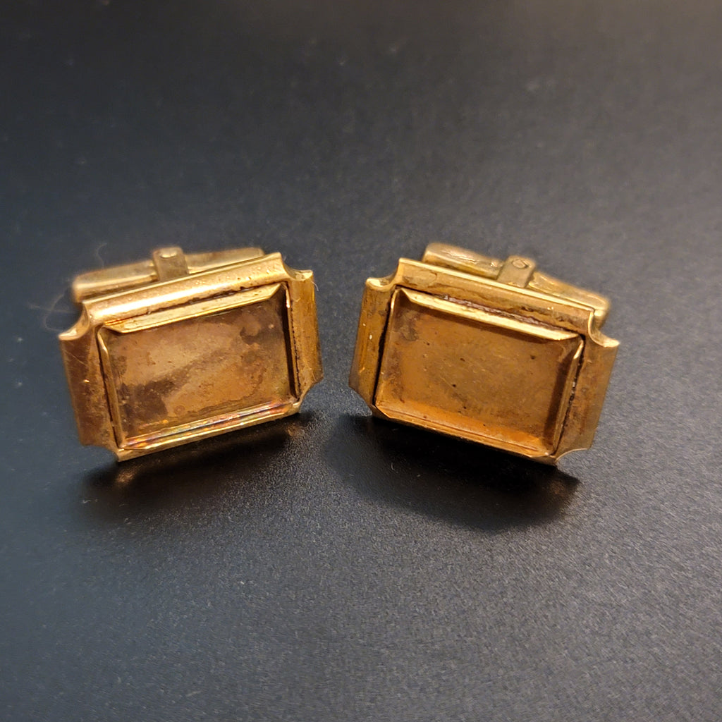 Vintage Gold Tone Cufflinks