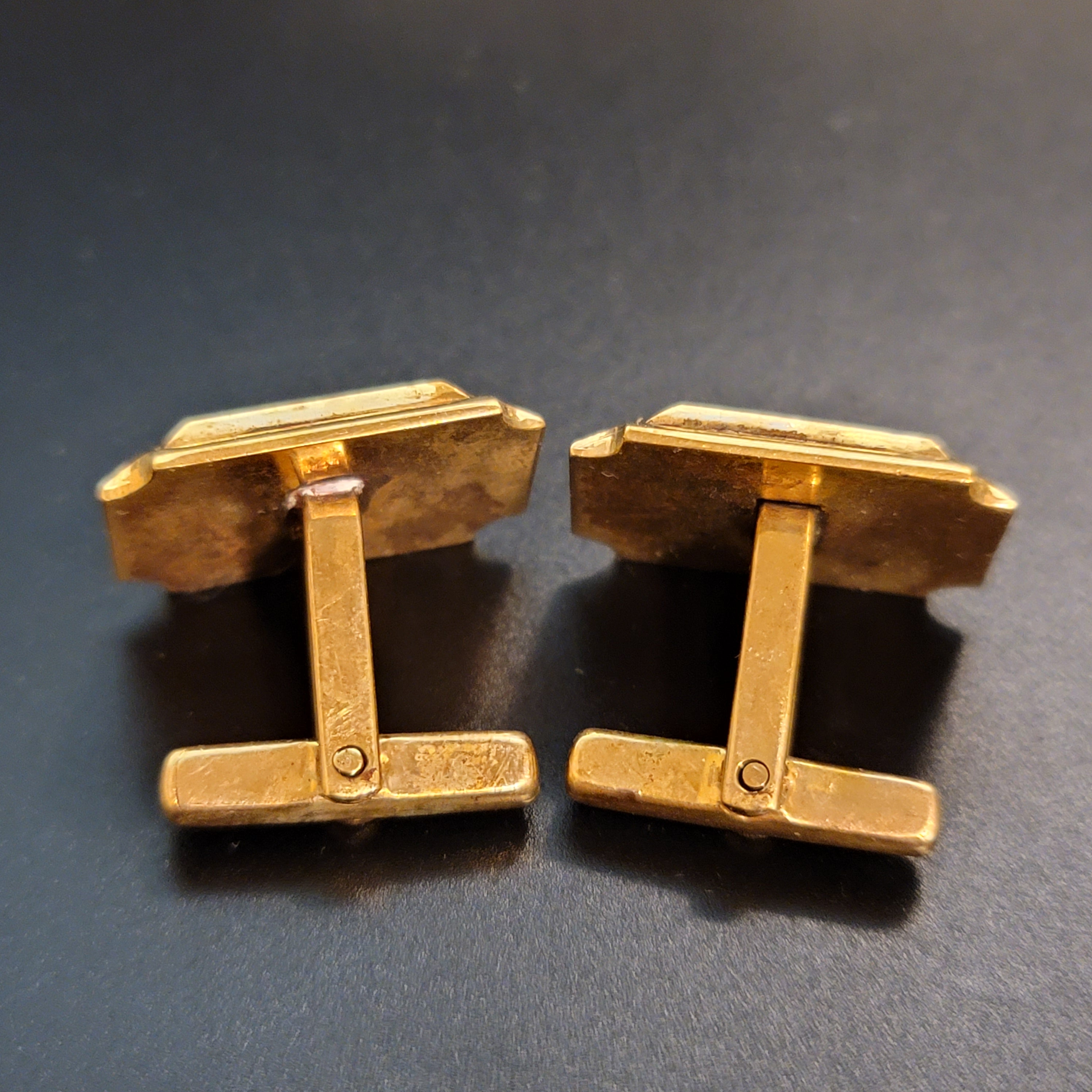 Vintage Gold Tone Cufflinks
