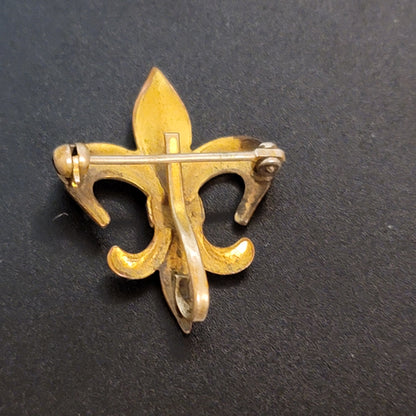 Vintage fleur-de-lis Brooch