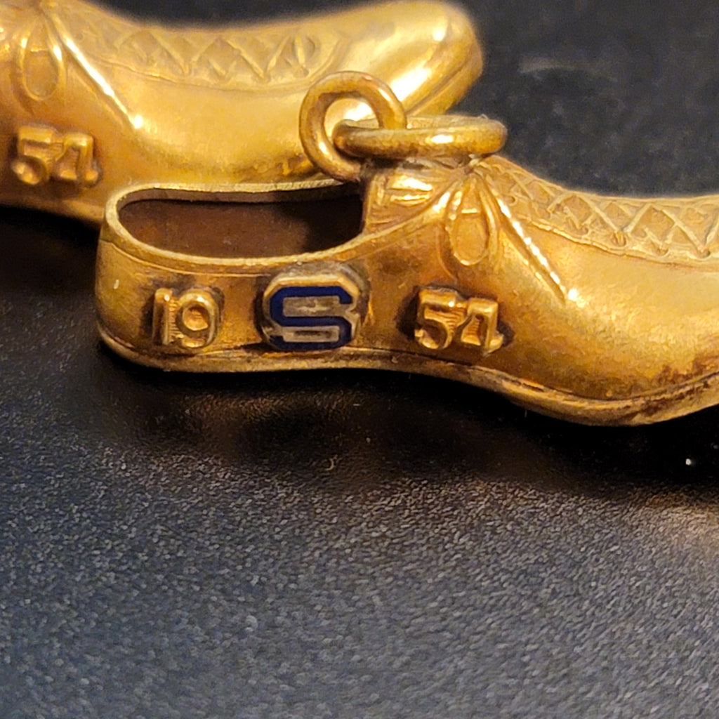 Vintage 1954 Cleat Running Shoes Charm