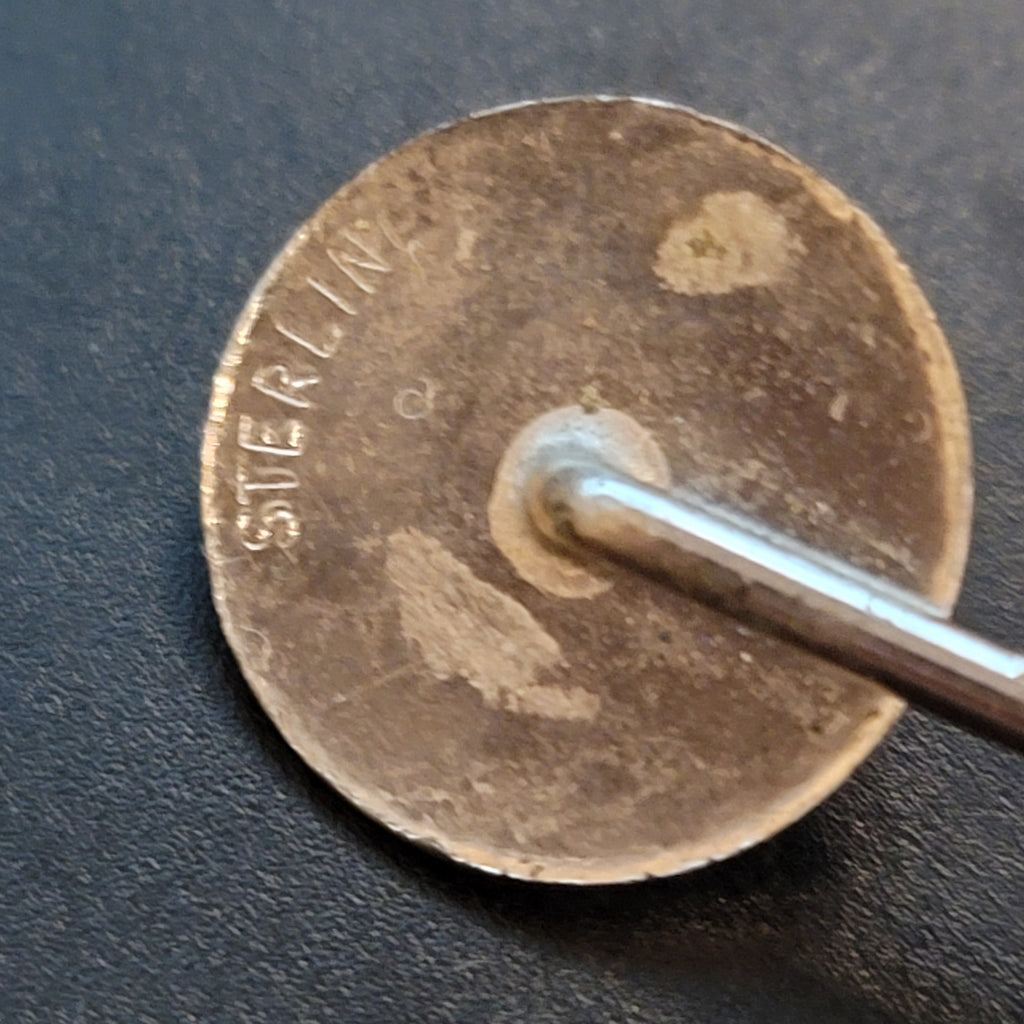Vintage Sterling Monogram Stick Pin
