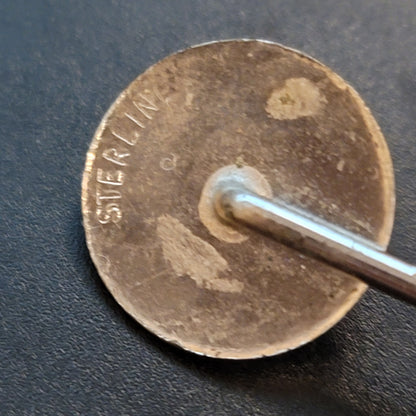 Vintage Sterling Monogram Stick Pin