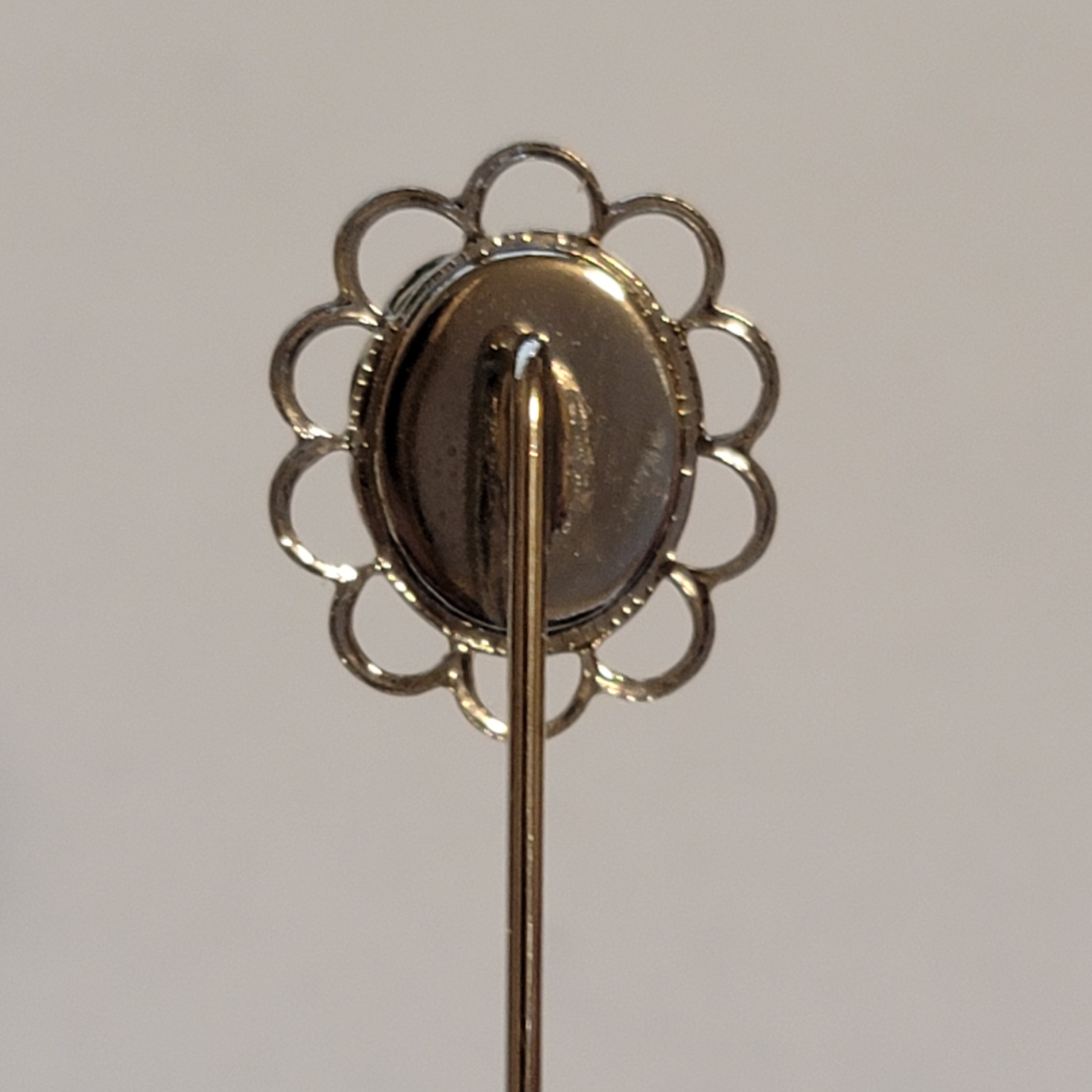 Silver Tone Stick Pin