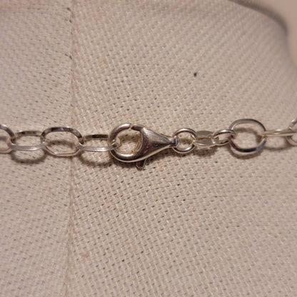Sterling Silver Three Strand Necklace