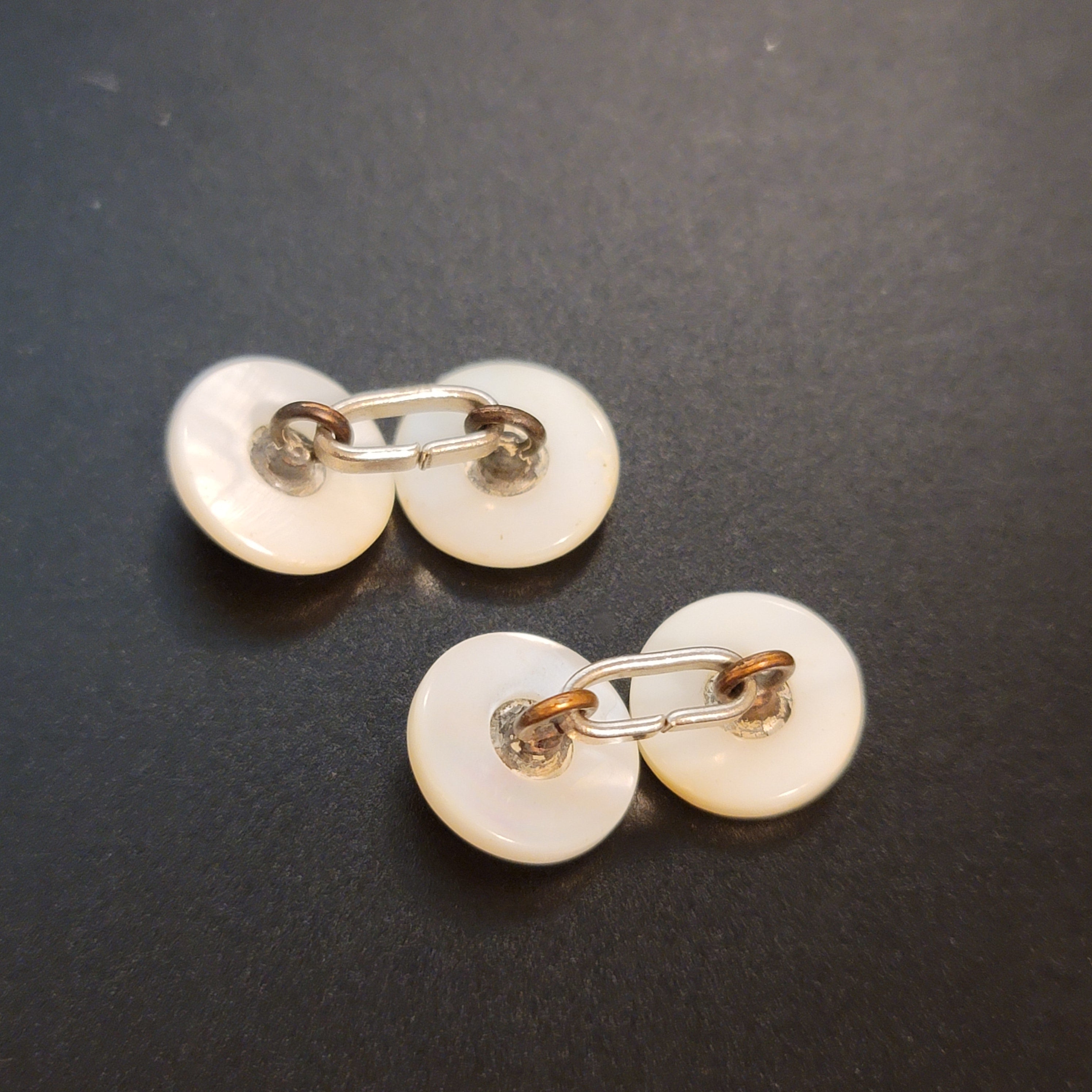 Vintage Mother of Pearl Cufflinks