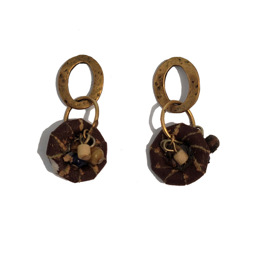 Gold Tone Dangle Earrings