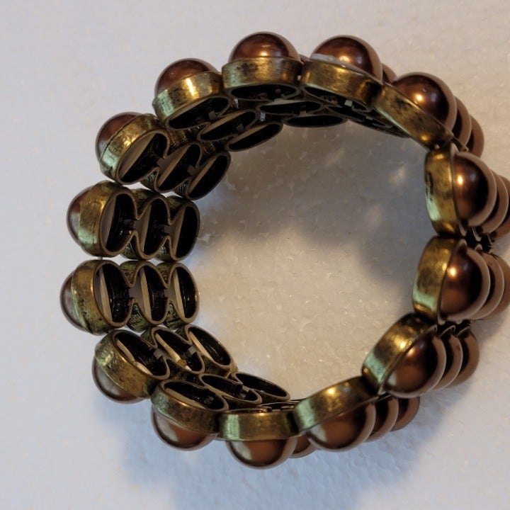 Copper Color Stretch Bracelet