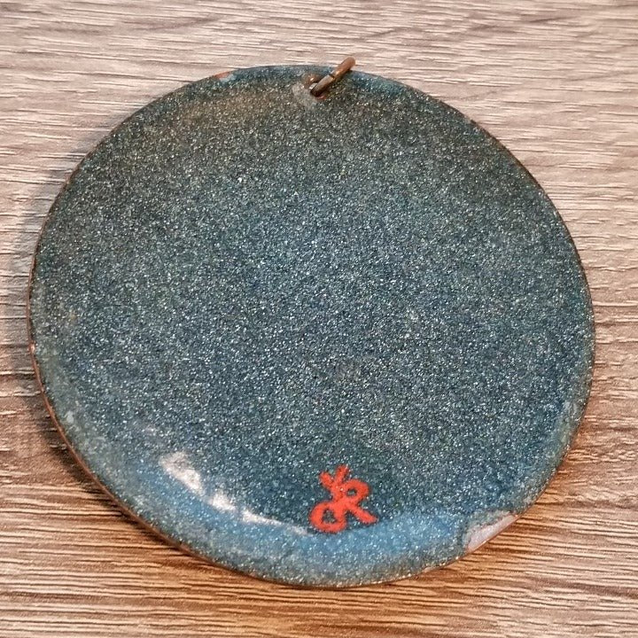 Large Fish Circle Pendant