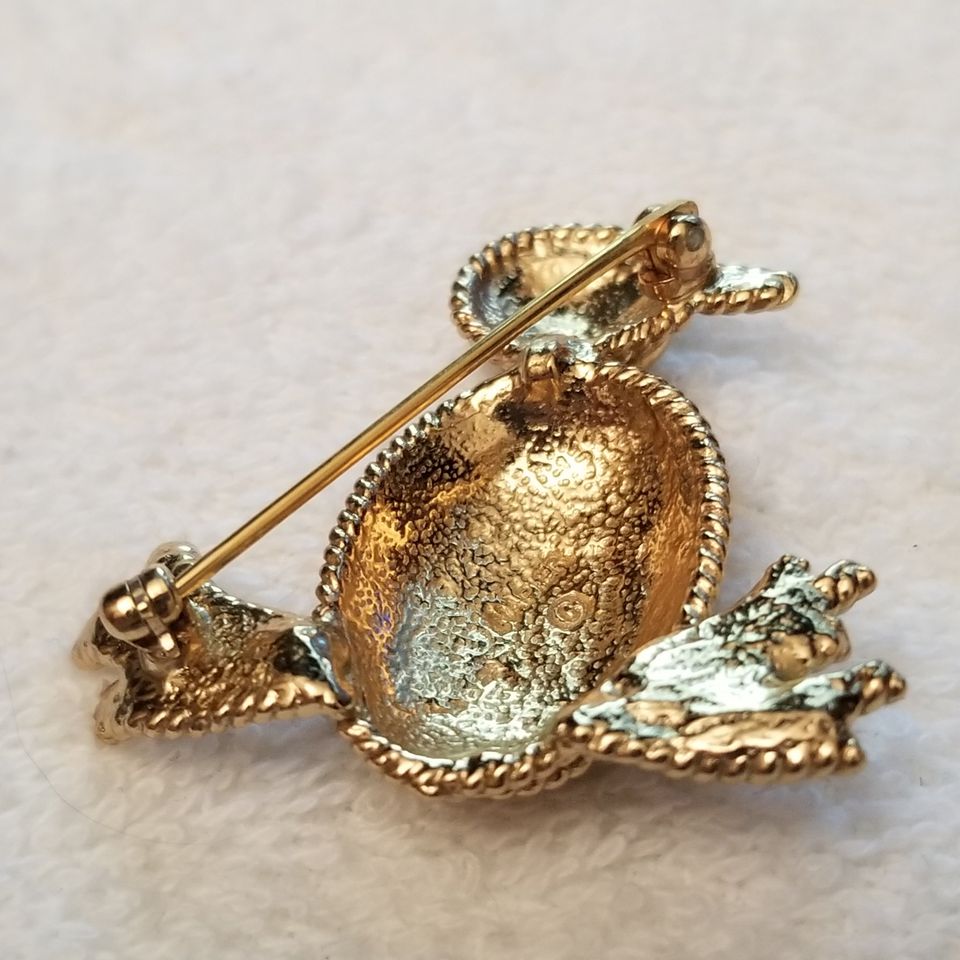 Vintage Napier Duck Brooch